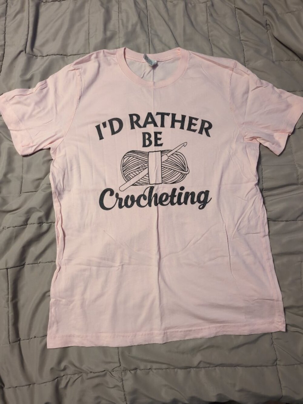I'd rather be crocheting T-Shirt